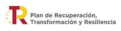 Logotipo plan de recuperación, transformación y resiliencia